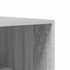vidaXL Гардероб, сив сонома, 100x50x200 см, инженерно дърво