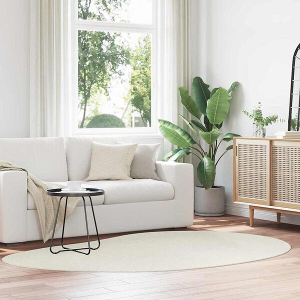 vidaXL Килими за помещение HUARTE Крем 160 x 230 cm Полиестер