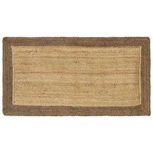 vidaXL Килими за помещение Сиво 60 x 110 cm юта