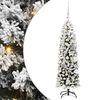vidaXL С изкуствено коледно дърво с 150 LED светодиода Зелен 120 cm