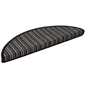 vidaXL Самозалепващи стъпаловидни постелки 15 бр. 56 x 17 x 3 cm