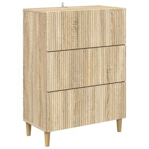 vidaXL Чекмеджетен шкаф 66 x 34,5 x 90 см Инженерна дървесина