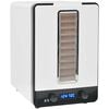 vidaXL Дехидратор за храни с 10 тави, 550 W, бял