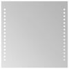 vidaXL LED огледало за баня, 30x30 см
