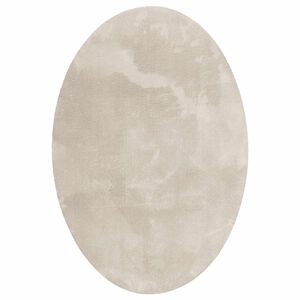 vidaXL Килими за помещение HUARTE Бежово 120 x 170 cm 100% полиестер