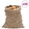 vidaXL Чували от юта 30 бр 60x105 см 100% юта 220 gsm