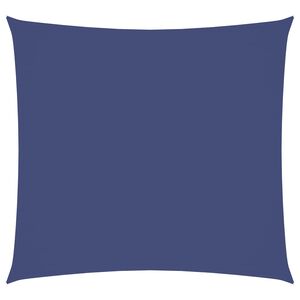 vidaXL Платно-сенник, Оксфорд текстил, квадратно, 2x2 м, синьо