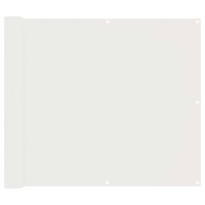 vidaXL Балконен екран PU покрит оксфорд алу