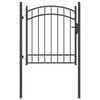 vidaXL Врата за ограда EMMEN 104 x 98,5 cm С ключалка
