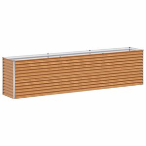 vidaXL Градинска повдигната леха Светло кафяво 290 x 50 x 68 см