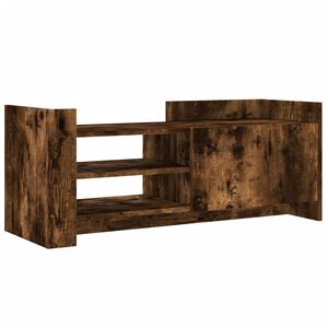 vidaXL ТB шкаф, опушен дъб, 100x35x40 см, инженерно дърво