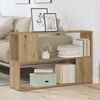vidaXL Шкаф за книги Artisan Oak 100x24x63 cm Инженерна дървесина