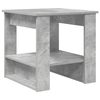 vidaXL Масичка за кафе Циментено сиво 51 x 50 x 50 см