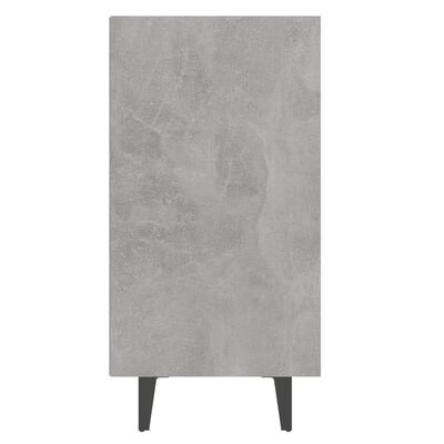 vidaXL Бюфет, бетонно сив, 103,5x35x70 см, ПДЧ