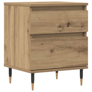 vidaXL Нощно шкафче Artisan Oak 40x35x50 cm Инженерна дървесина