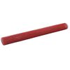 vidaXL Кокошкарска мрежа, стомана с PVC покритие, 10x1,5 м, червена