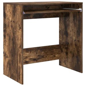 vidaXL Бюро Димян дъб Инженерна дървесина 77.5 x 43 x 79 см