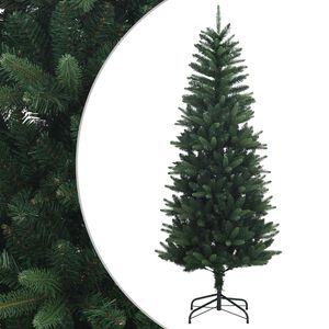 vidaXL Artificial Hinged Christmas Tree 120 см PE и PVC Зелено