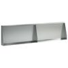 vidaXL Задържащи стени 2 бр. 80 x 12 x 50 см Поцинкована стомана