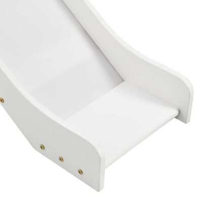 vidaXL Високо детско легло с пързалка и стълба, бор, 208x230 см