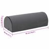 vidaXL Възглавница за повдигане на крака Едноцветен Сив