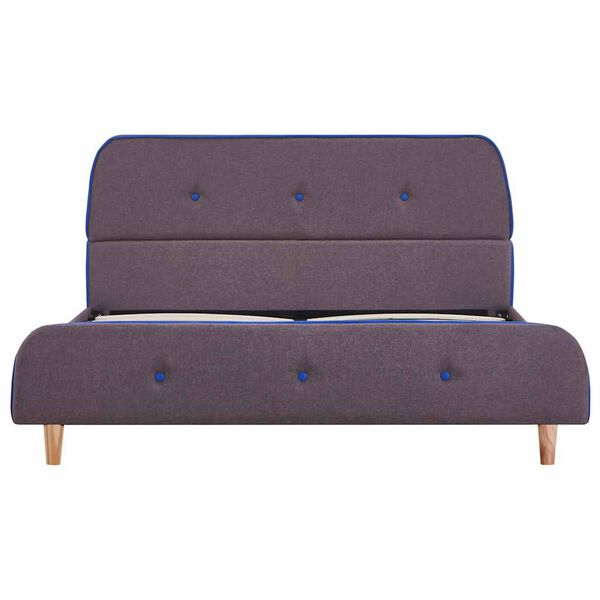 vidaXL Рамка за легло без матрак Таупе 135x190 см