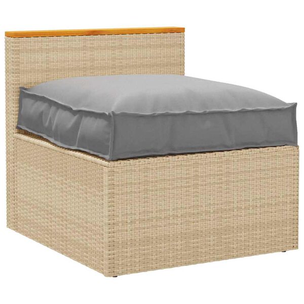 vidaXL Възглавница Сив 70 x 70 x 12 cm Оксфордска тъкан