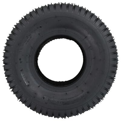 vidaXL Външни гуми за ръчна количка 2 бр 15x6.00-6 4PR каучук