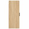 vidaXL Стенен шкаф дъб сонома 34,5x34x90 см