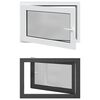 vidaXL Прозорец за мазе с наклон и завъртане RISOR 90 x 60 cm