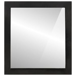 vidaXL Огледало за баня 55x1x60 см стъкло и масивно дърво манго