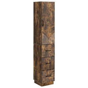 vidaXL Комплект шкафове 2 бр. 33 x 34,5 x 87 см Инженерна дървесина