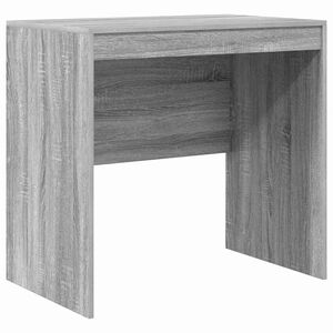 vidaXL Бюро Сив Сонома 80 x 50 x 76 см