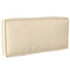 vidaXL Възглавница Бежово 80 x 40 x 12 cm Оксфордска тъкан