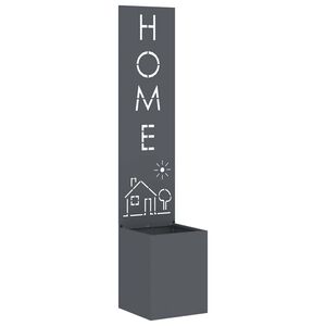 vidaXL Екран за градинска неприкосновеност Антрацит 32 x 140 см