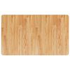vidaXL Работна маса светлокафяв 100x60x(71,5-98) см дъб масив