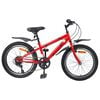 vidaXL Детски Велосипед 24 инча 6-Speed за деца на възраст 8-12 години