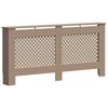 vidaXL Параван за радиатор, 172x19x81,5 см, МДФ