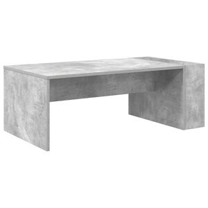 vidaXL Масичка за кафе Циментено сиво 95 x 50 x 34 см