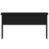 vidaXL Кафе маса, черна, 80x50,5x41,5 см, инженерно дърво