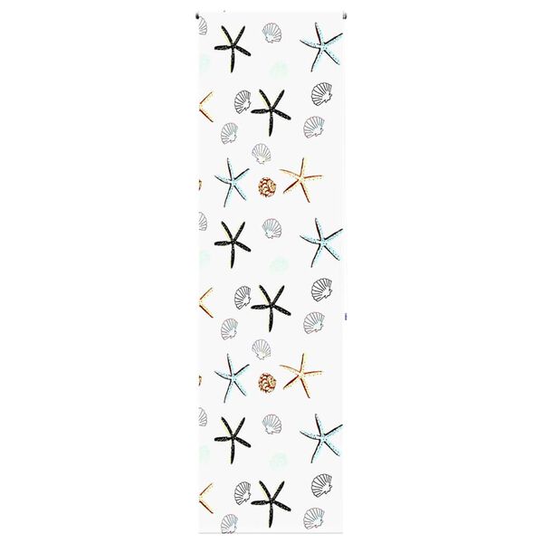 vidaXL Ролетна щора за баня 80x240 см Ширина на плата 76 см