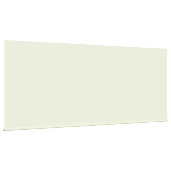 vidaXL Сгъваем навес Крем 300 x 250 cm Полиестер и алуминий