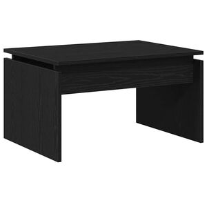 vidaXL Масичка за кафе Черния дъб 68 x 50 x 38 см Инженерна дървесина