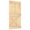 vidaXL Преплъзваща се врата NARVIK 100 x 210 см (213,5 см)