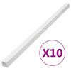 vidaXL Кабелен канал 100x40 мм 10 м PVC