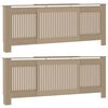 vidaXL Калъф за радиатор 2 бр. Дъб сонома 205 x 20,5 x 81,5 см