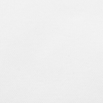 vidaXL Платно-сенник, Оксфорд текстил, правоъгълно, 2,5x5 м, бяло