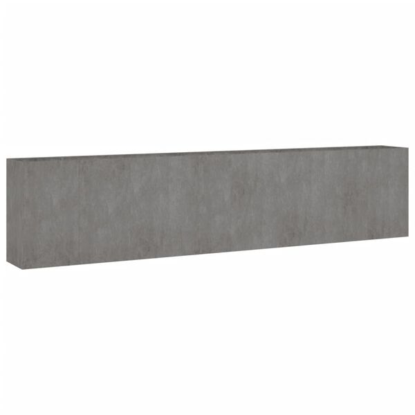 vidaXL Градинска повдигната леха 360x40x80 см кортенова стомана