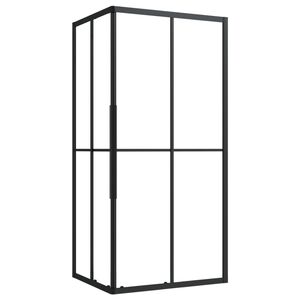 vidaXL Душ кабина, ESG стъкло, 90x70x180 см