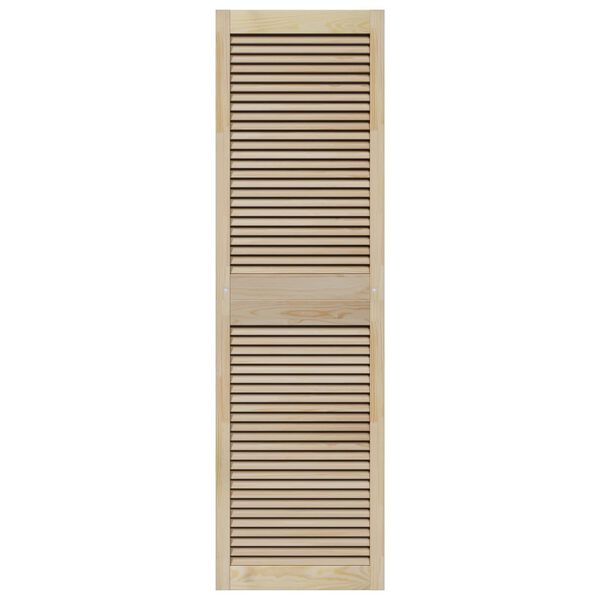 vidaXL Врата за шкаф с врата 4 pcs Естествен 140.5 x 2.1 x 49.5 см